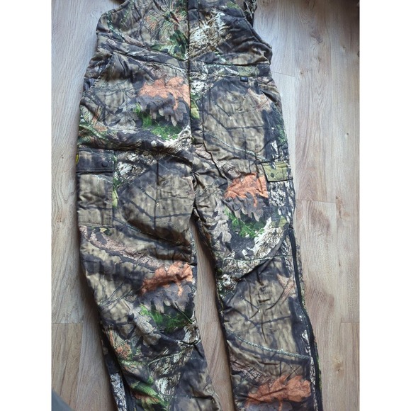 Scent Blocker Real Tree Camo Quilt Lined Hunting Bibs Mens XL Extra Large - Picture 6 of 12